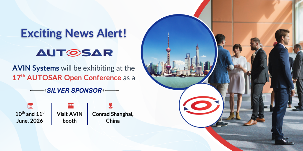 Meet AVIN Systems at the 17th AUTOSAR Open Conference 2026